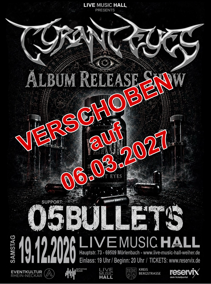 ALBUM-RELEASE WIRD VERSCHOBEN!